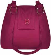 99 Pink & Plum Tweed Ava Bag TWAVAPP Grey Wool Ava Bag