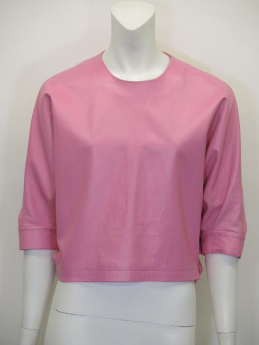 ALEXANDER WANG Pink Leather Top One Size Retailed for $599, sold in one day for $249.