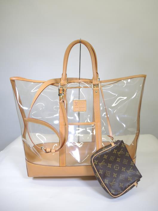 LOUIS VUITTON by Isaac Mizrahi Sac Centenaire Beach Tote Sold in one day for $649.