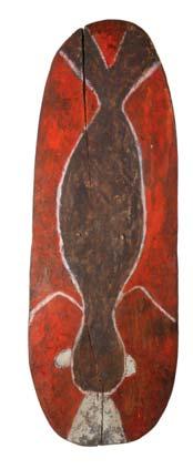 treatment of goannas and abstract design, see Djan kawu creation story from the Djan kawu story series by Malwalan Marika, in the Art Gallery of New South Wales, Sydney, (accession number IA65.1959).