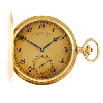Pocket Watches 64 65 An open face pocket watch by Vacheron Constantin. Numbered 336625. Signed seventeen jewel keyless wind calibre 439/7 with club tooth lever escapement.