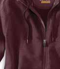 sweat for added comfort Stain Breaker technology releases stains Zip-front