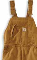 Bottoms Brewster Double-Front Bib Overall 102443 10.