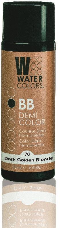 WATERCOLORS BB Demi Color With Extract from Baobab Seeds Watercolors BB Demi Color is easy to formulate and it gives you 2 weeks longer color and