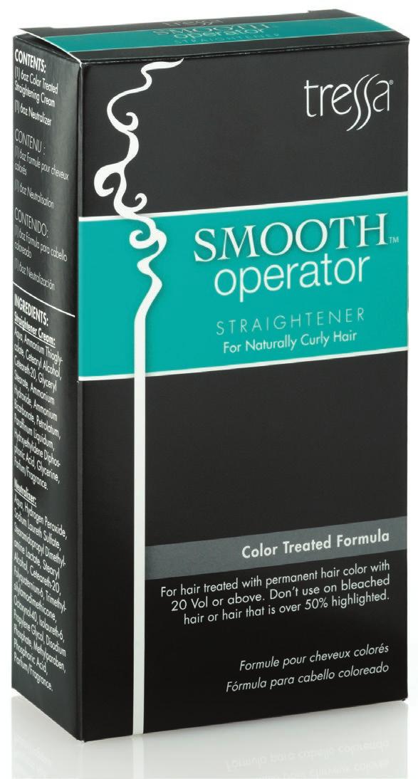 SMOOTH OPERATOR With over 30 years of expertise in waving and color services, you can be sure Tressa s Smooth Operator Straightening System is effective, easy and fast! What does this mean to you?