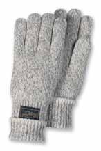 1610 Traditional split cowhide leather palm work glove with a warm fleece lining. L only. 1612 rain pigskin palm with a split back, knuckle strap, safety cuff and fleece lining.