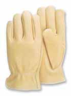 Size seven is also an adult extra small size and can certainly be used for industrial applications. These are real gloves! 1666 Split deerskin palm insulated fleece glove.