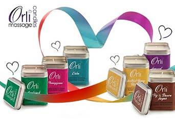 Orli candle massage Orli massage candles which are handmade in Scotland are a candle, massage oil, body lotion and body balm all in one!