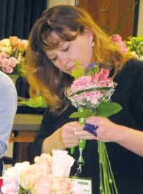 March 9-April 1. Instructor Sharon McGukin AIFD, AAF, PFCI shared tips and labor-saving techniques for all the latest floral fashions.