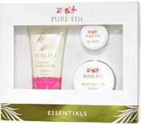 Pure Fiji s extensive range of beautiful gift packs are perfect for any occasion and