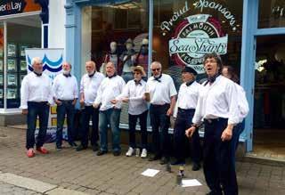 Sea Shanty Singing we like to celebrate our maritime heritage and part of that heritage is the tradition of shanty singing.