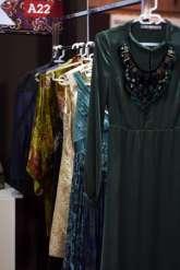 DILBAR 2. SUCCESSFUL PRODUCTS: Dilbar was a favorite with the organizers and her garments impressed many buyers.