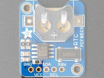 Pinouts The PCF8523 is a I2C device.