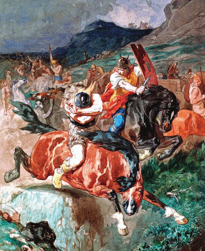 Ovid s terrifying description of barbarians on the attack comes alive in the imagination of a nineteenth-century French artist.