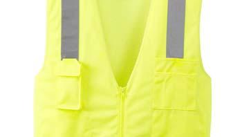Insect Shield Reflective Vest Insect Repellent Reflective ANSI Certified Polyester with mesh back ANSI certified 3.