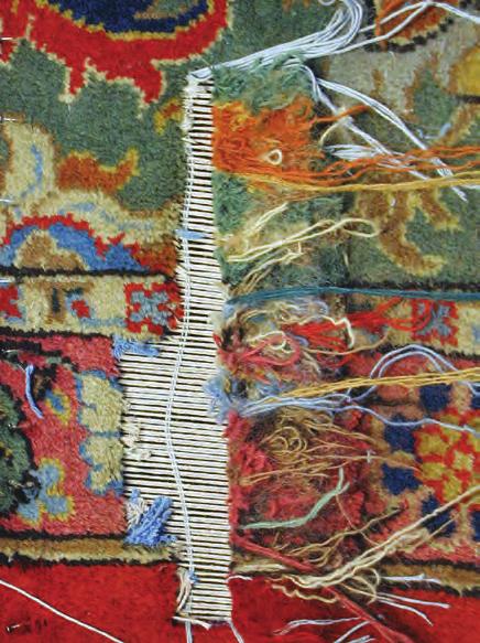 colours on rugs with faded colours or
