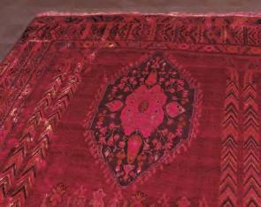 Rug Colour Resurrection Treatment Restoring the original colours on rugs on which dyes, due to improper