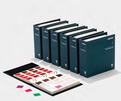 paper Presented in removable folders with 2 pages per folder and 16 colors per page 2,310 colors, including 210 new market-driven colors All Pantone cotton colors formulated for