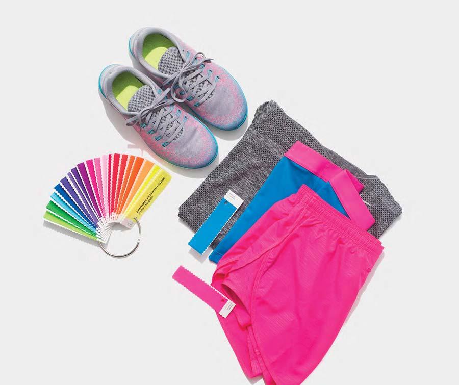 These bold bright colors have been especially selected for apparel use in the swimwear, outerwear, activewear, workwear and safety industries.