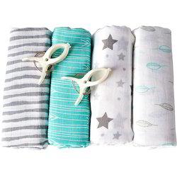 Cotton Muslin Swaddles Two