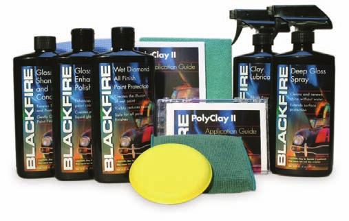 Keep your car looking...new! Your new car s finish is under assult. Don t let pollution and acid rain destroy your car s good looks. Protect your investment with our BLACKFIRE Wet Diamond Shine Kit.