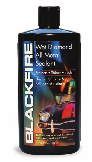 Protect polished metals with a long-lasting, transparent, acrylic shield. Show car owners and collectors with garaged collections typically do not seal polished metal surfaces.