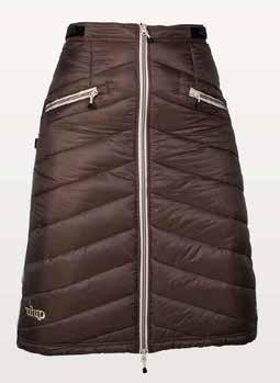 Thermal Skirt Alaska 18119brown/navy/black Sizes: 34-46 Thermal Skirt Alaska Navy / Chocolate Brown, Black A light weight thermal skirt with zippers at front and back that provides outstanding