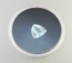 Lot # 503 Lot # 487 487 Set of 4-claw black diamond princess stud earrings. $2,500 - $3,500 6.05ct loose aquamarine.