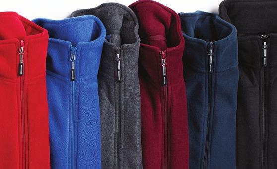 to Microfleece Jackets #3450/6450 100% Polyester, 12.8 oz.