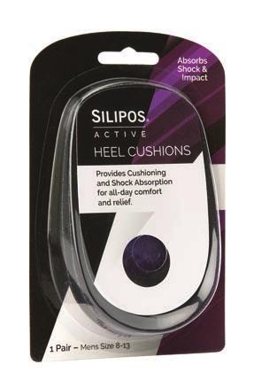 Heel Cushions Absorbs shock and impact Helps reduce