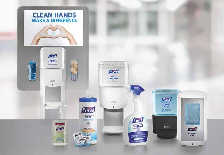 Setting a Higher Standard for Performance and Sustainability Our best science and technology have gone into creating the PURELL SOLUTION.