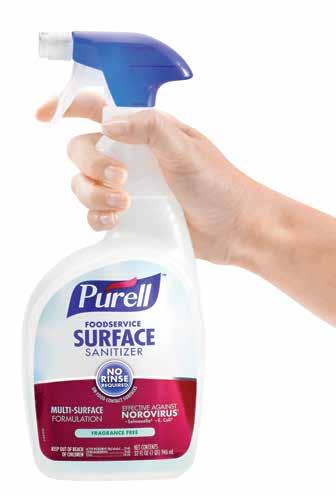 Breakthrough Innovation in Hand Soap and Surface Sanitizer Formulation Introducing PURELL Foodservice HEALTHY SOAP with CLEAN RELEASE Technology Healthy skin is cleaner skin.