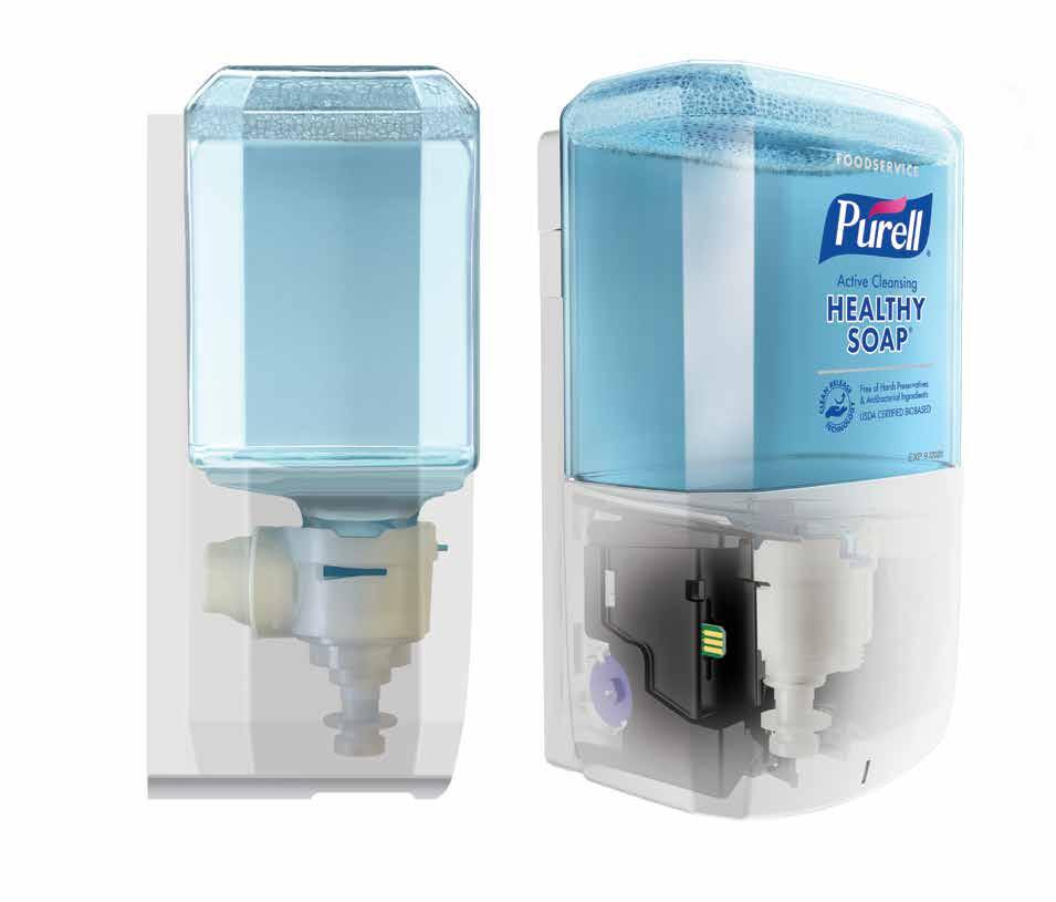 PURELL ES8 Dispensing System: Hand Hygiene That s Always Ready When you choose new PURELL ES8 hand hygiene dispensers, you re not only getting America s most trusted hand hygiene products, you re