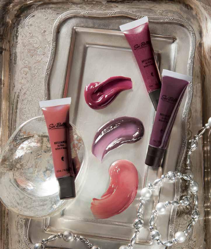 LIMITED TIME OFFER BRIGHTEN UP ANY SMILE Add a touch of glamour to your lips this season with Sei Bella Lip Glosses featuring three dazzling, limited-time shades: Cranberry Cocktail, Blackberry