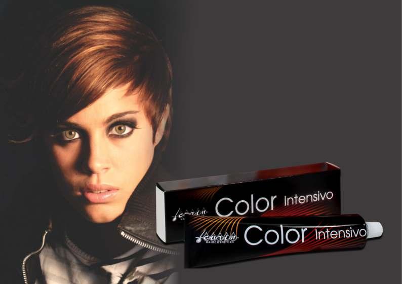 Color Intensivo Permanent hair colour. Enriched with Argan oil and Beeswax.