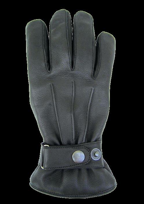 46 MDG35 Men s Casual Gloves Fine Deerskin 47 100% Fleece with 40 gram 3M Thinsulate