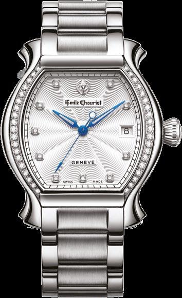 105 TRADITION COLLECTIONS 106 CONTEMPORARY LUXURY GENT 37 40 mm, Diamonds 08.