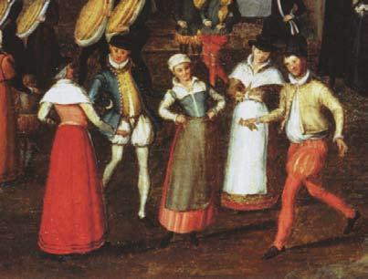 The Fete at Bermondsey by Joris Hoefnagel, 1569 (below) is a depiction of a wedding celebration near to our time in