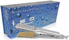 ISOTRB-214 WET & DRY Tourmaline ceramic plates 2 plates ON/OFF switch for use on wet & dry hair Temp.