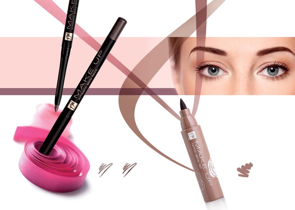 automatic brow pencil automatic brow pencil emphasises shape of the eyebrows and thickens them optically contains nourishing wax provides a deep, lasting colour and a natural effect non-smear formula
