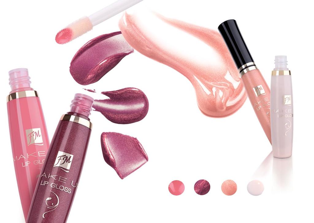 LIP GLOSS lip gloss nourishing ingredients contains unsaturated fatty acids EFA that prevent excessive lip drying and premature ageing of the skin around the lips UV filters convenient applicator