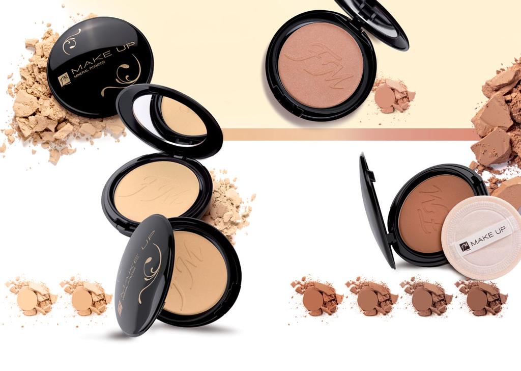 2 MINERAL POWDER mineral powder mattifying effect specific gradation of micro molecules of talc, mica and titanium oxide provides the skin with an optical matt effect for a natural-looking complexion