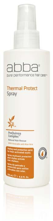 THERMAL PROTECT Spray THERMAL PROTECT Spray Defends hair from the ravages of heat styling while providing a light hold and lift to any style.