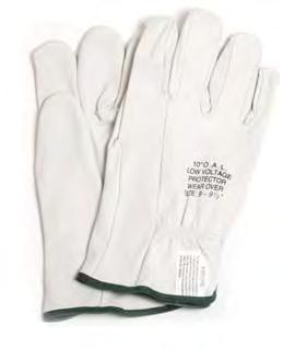 PROTECTORS 10 LEATHER PROTECTORS DWH10L ARCGUARD FR KNIT GLOVE G16RG Leather protectors are not required to have a date Use with Class 00 and 0