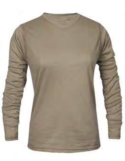 TrueComfort Lightweight FR knit fabric Increased comfort at neckline with tagless label