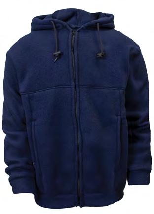 FR FLEECE SWEATSHIRT *Also available in this made-to-order color: FO Black ATPV (Arc Thermal Performance Value) and EBT (Energy Breakopen Threshold) ATPV is the incident energy on a material/fabric