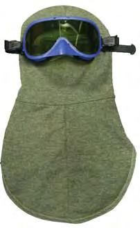 ARC GOGGLE & BALACLAVA SYSTEMS 12 CAL SYSTEM KITHP12GGL 45 CAL SYSTEM KITHP45 UltraSoft Balaclava (H73RY) Standard arc goggle (H12GGL) Nose covering Elastic strap to secure goggles Protection extends