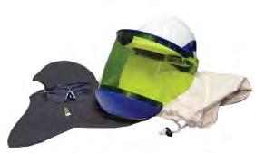 1-2015 Impact Rated Z87+ (Faceshield) FACESHIELD KIT Faceshield with hard hat & slotted adapter UltraSoft Balaclava