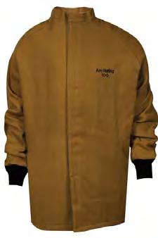 100 CAL ARCGUARD ARC FLASH GARMENTS 100 CAL SHORT COAT C04KDQE03 32 100 CAL BIB OVERALL C45KDQE 32 Made from DuPont Nomex & Kevlar Blend FR Hook & loop front closure Stand up collar for extra