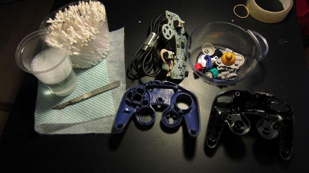 PART 2 Cleaning: Your controller is rank. Clean that gunk out of it.